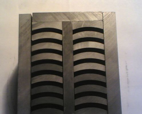 Diamond Custom Graphite Molds For-het Sinteren Segment