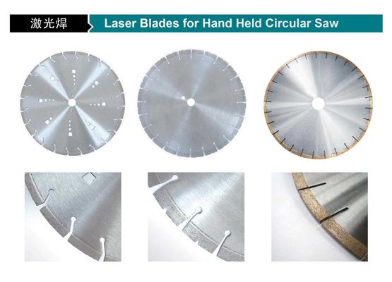 150mm 6 het“ Blad van de Steen Scherpe Laser Gelaste Zaag
