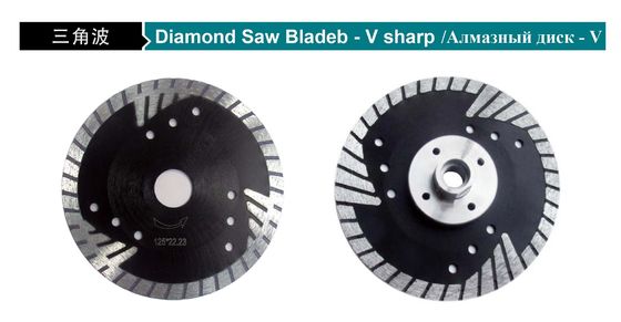 105 tot 230mm B-V Sharp Diamond Stone Cutting Disc Blade voor Cirkelzaag