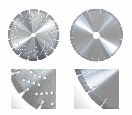 250mm Marmeren Zilveren het Solderen Diamond Saw Blade Diamond Metal Knipsel