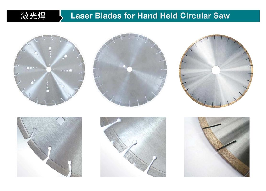 105mm 4in het Staalkern van Diamond Saw Blade Wave Turbo van het Laserlassen